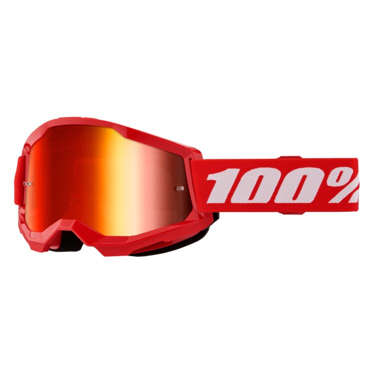 100% Strata 2 Mirror Lens Goggles