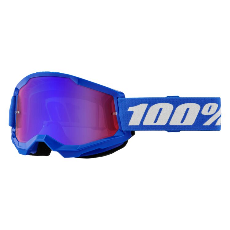 100% Strata 2 Mirror Lens Goggles