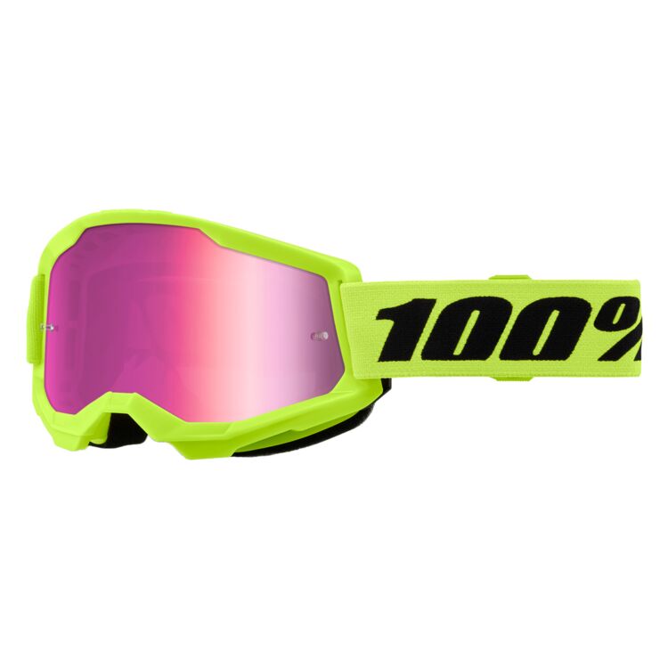 100% Strata 2 Mirror Lens Goggles