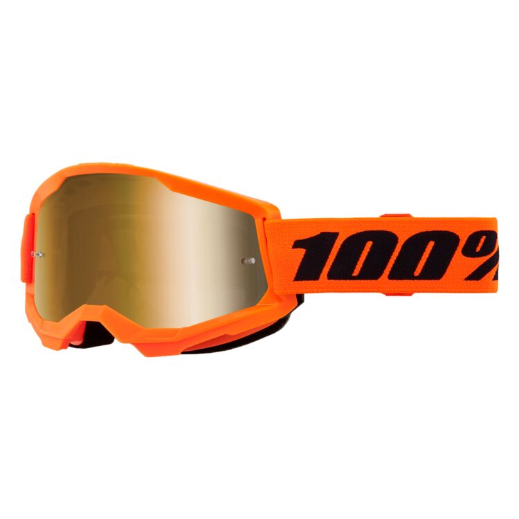 100% Strata 2 Mirror Lens Goggles