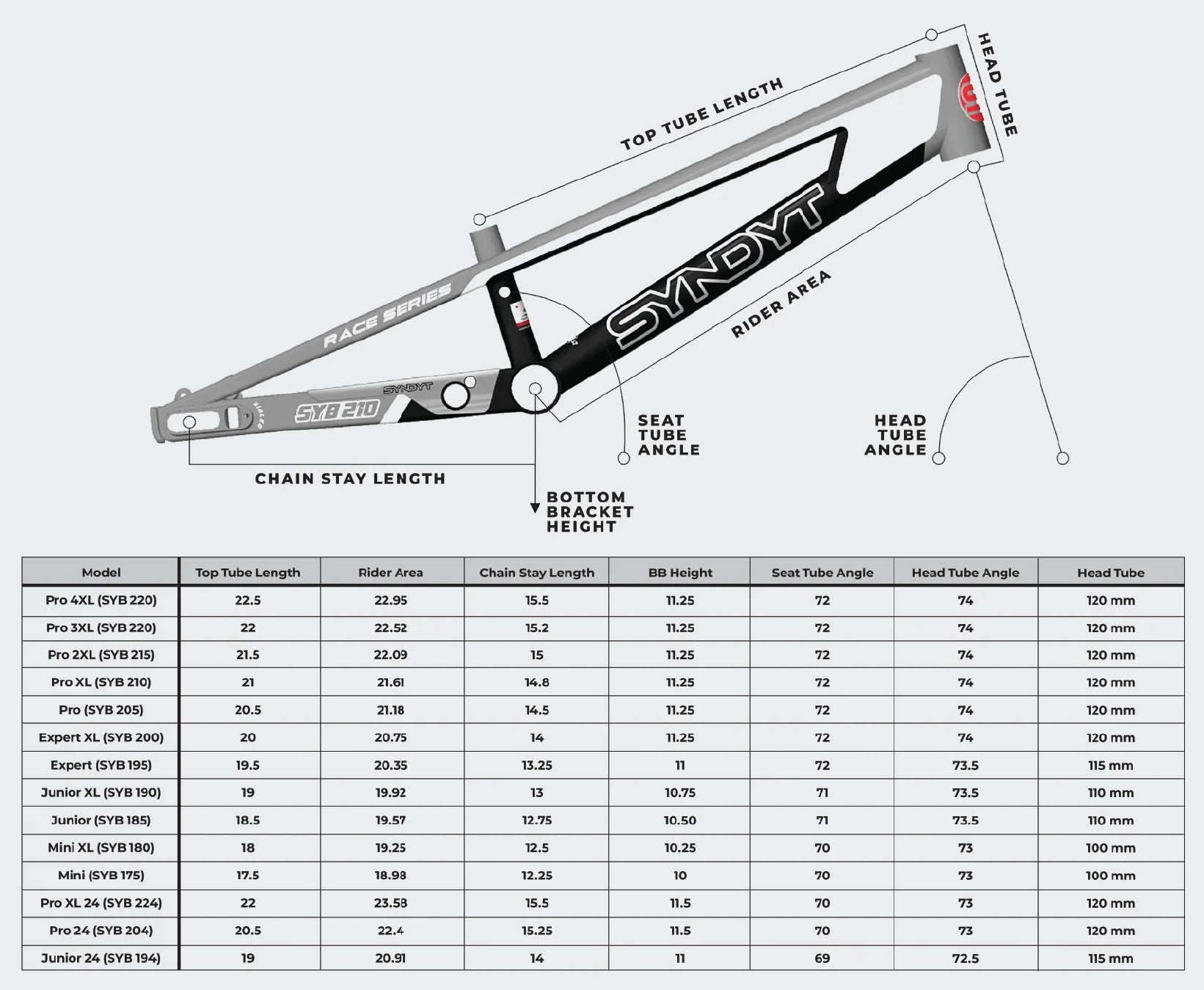 SYNDYT SYB Race Frame